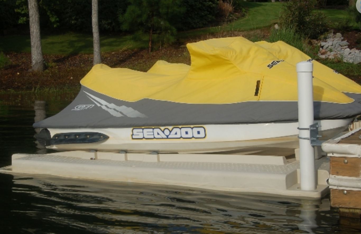 Jet-Port LS drive-on jet ski dock by Florida Docks - in Cocoa Beach 